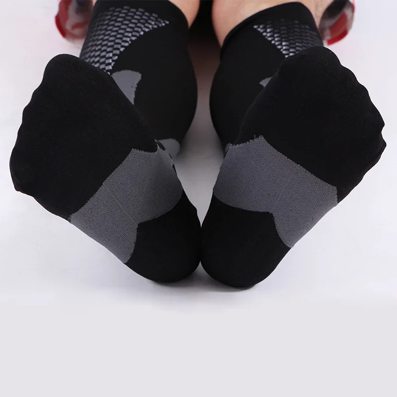 Men's And women's Cycling Socks Nylon Fabric High Tube Compression Socks Outdoor Fitness Sports Soccer Socks