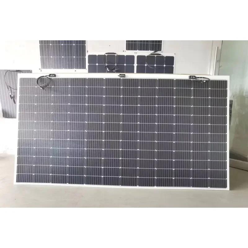Фото Гибкие солнечные панели ETFE 400W 420W повышенной прочности, легкие, полумонокристаллические, для балконов и кемпинга №2