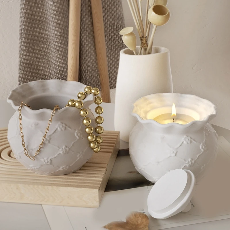 652F банка для свечей силиконовая форма ящик хранения эпоксидной смолы формы