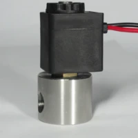 1mpa 2 way water high pressure solenoid valve 14 38 220v 24v orifice 2mm ss304 large flow valve
