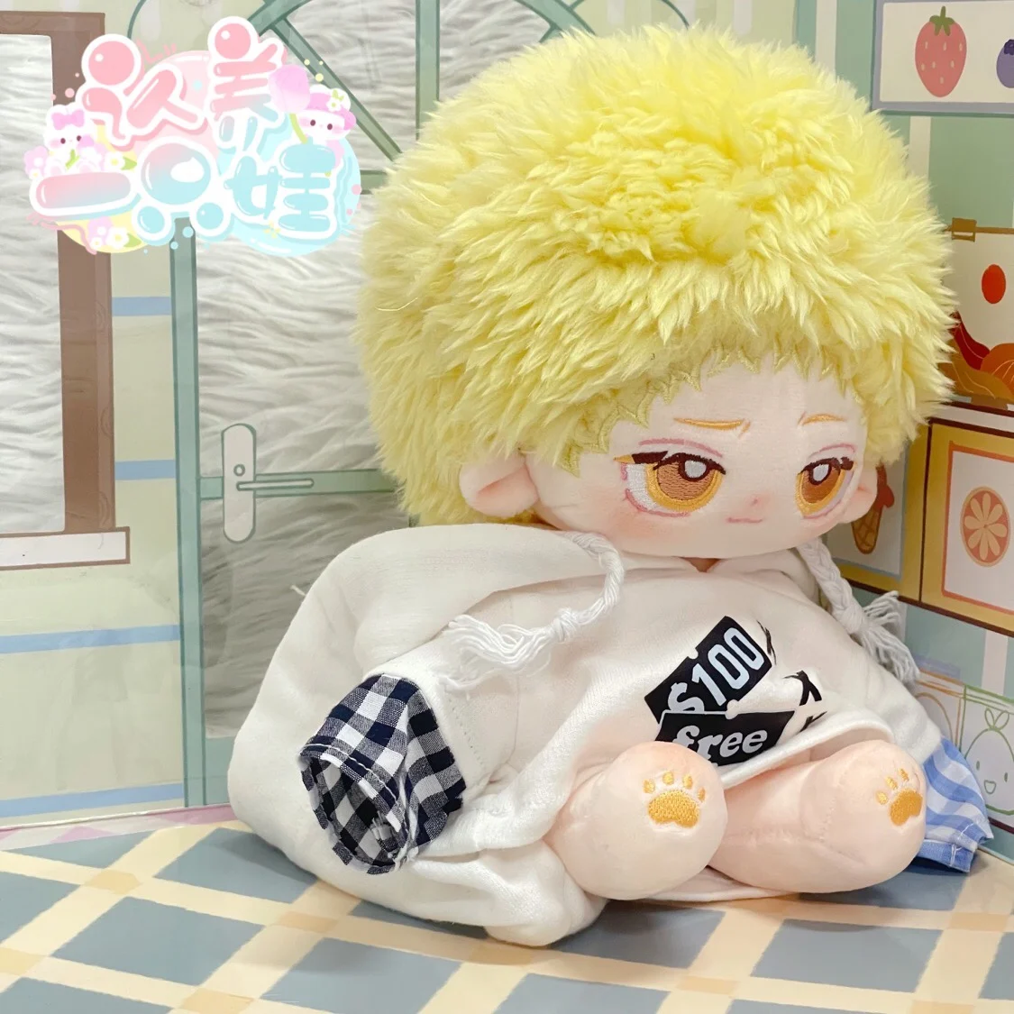 Игра Аниме Haikyuu! Костюм для косплея Kei Tsukishima 20 см Мультяшные подарки плюшевое