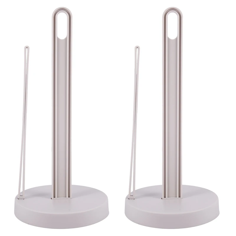 

Вертикальный держатель для рулона, полка для бумажных салфеток, настольный держатель для бумажных полотенец для кухни, стойка для хранения ...