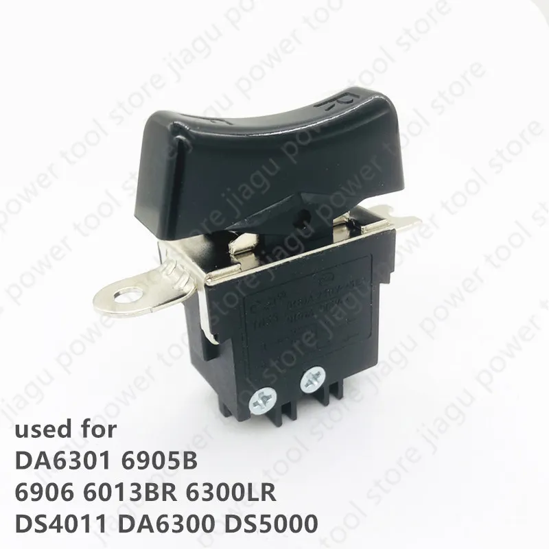 Переключатель для Makita 651564-3 6515643 DA6301 6905B 6906 6013BR 6300LR DS4011 DA6300 DS5000 Запчасти для электроинструментов