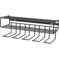 Heavy Duty Floating Tool Shelf Wall Mounted Storage Rack For Handheld & Power Tools