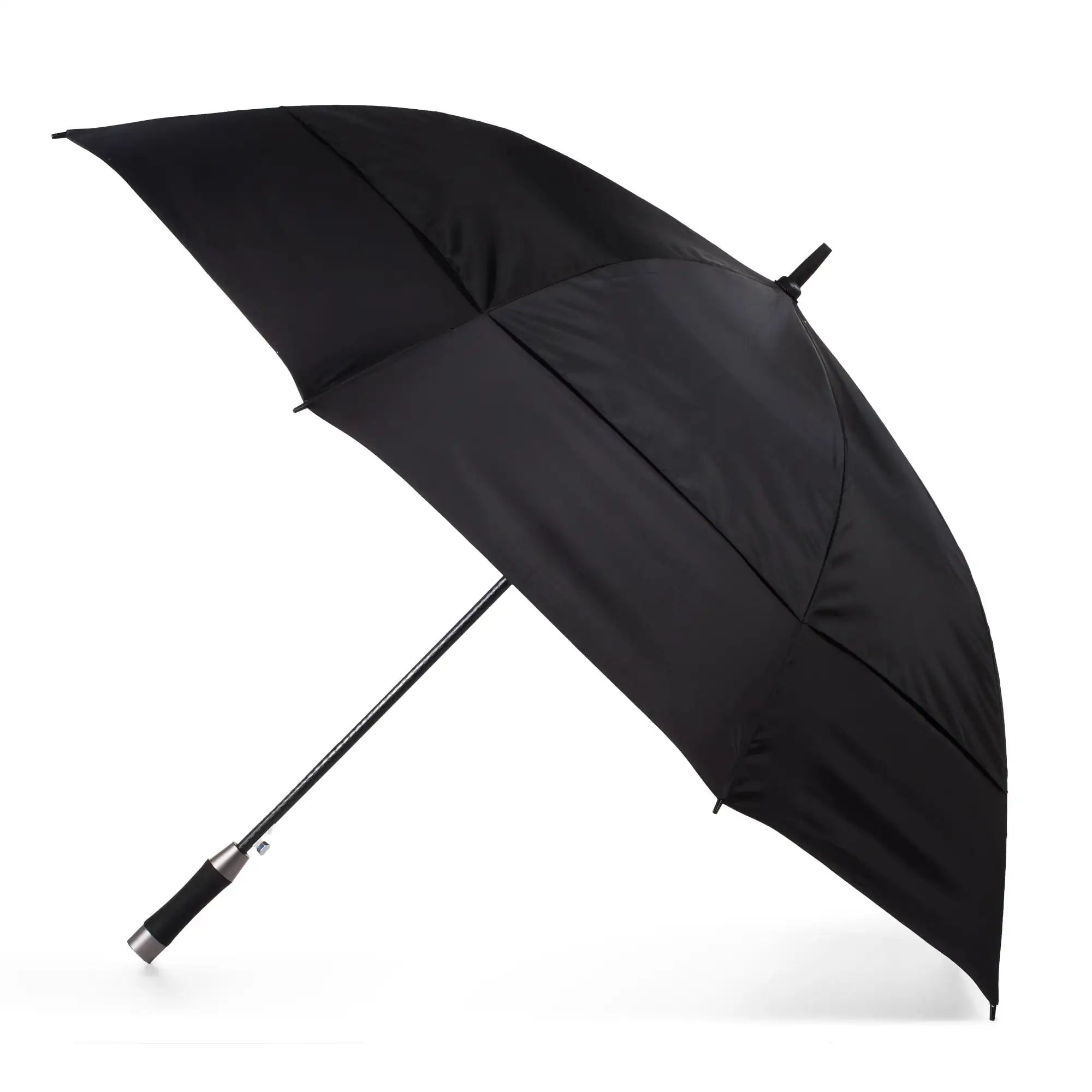 

Recycled Canopy Vented One-Touch Auto Open Golf Umbrella with SunGuard®