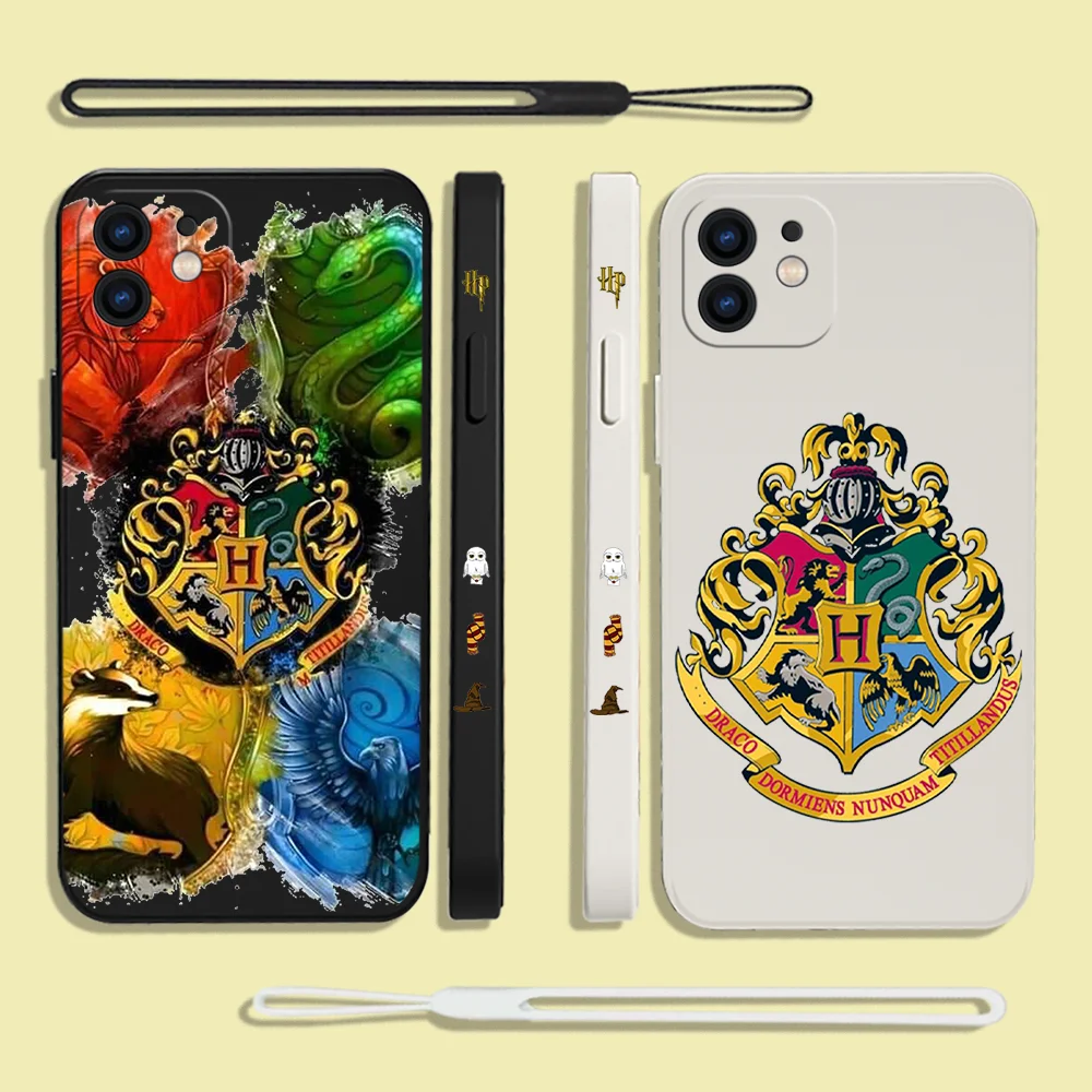 

Anime Harries Potters Phone Case For Xiaomi Redmi Note 11 10A 10 10S 9 8 7 Pro Plus 10C 9A 9C 9T 4G 5G Cases with Hand Strap