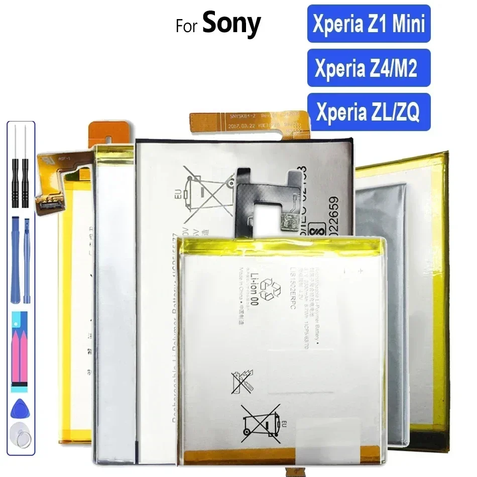 LIS1501ERPC Сменный аккумулятор для Sony L35h Xperia ZL ZQ C650X Z L36h L36i c6602 C5 Ultra E5553 Z3+ Z4 Z1mini Z1 Compact