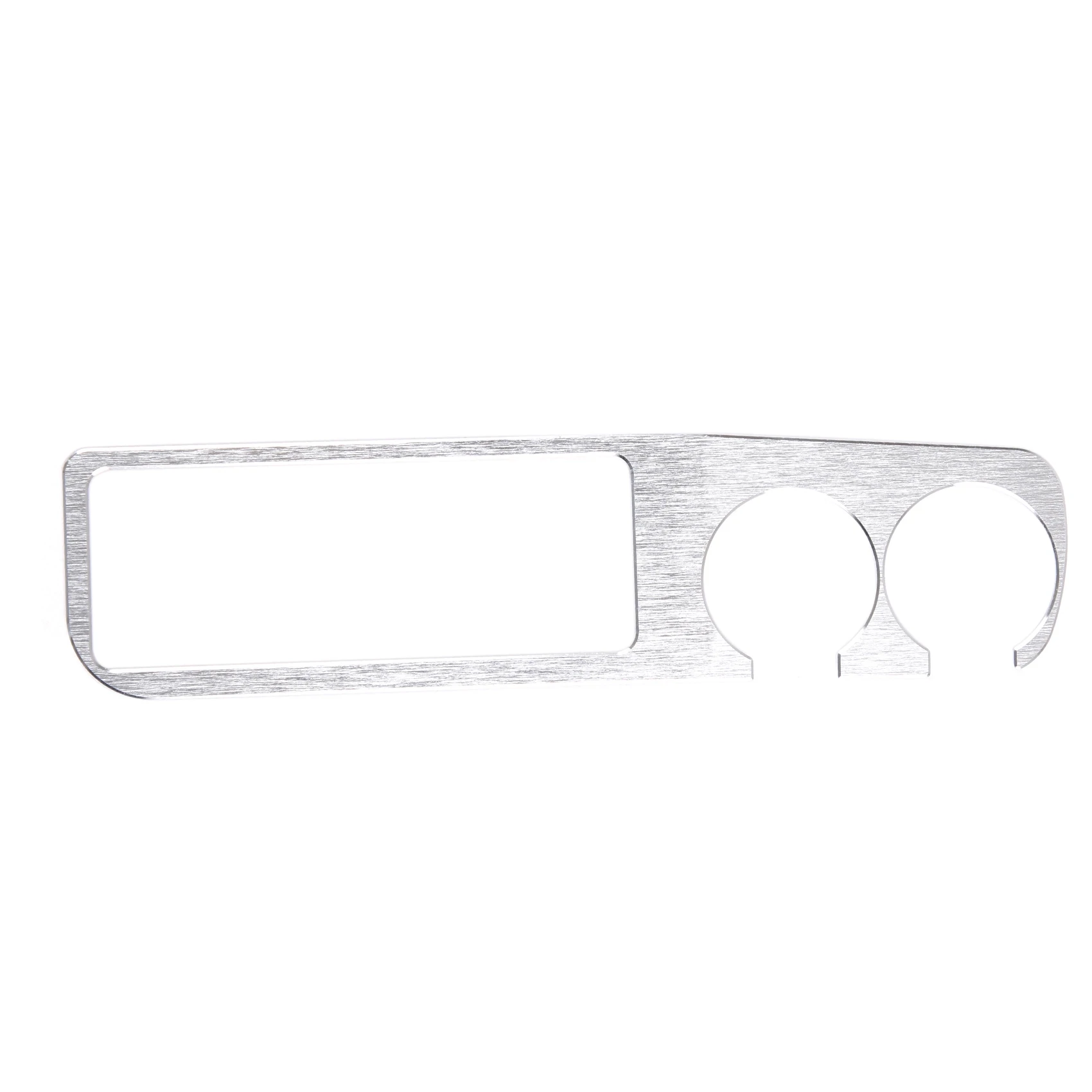 For Toyota Tacoma 2011-2014 Car Central Control Power Socket Aluminum Alloy Interior Accessories Car Styling Silver