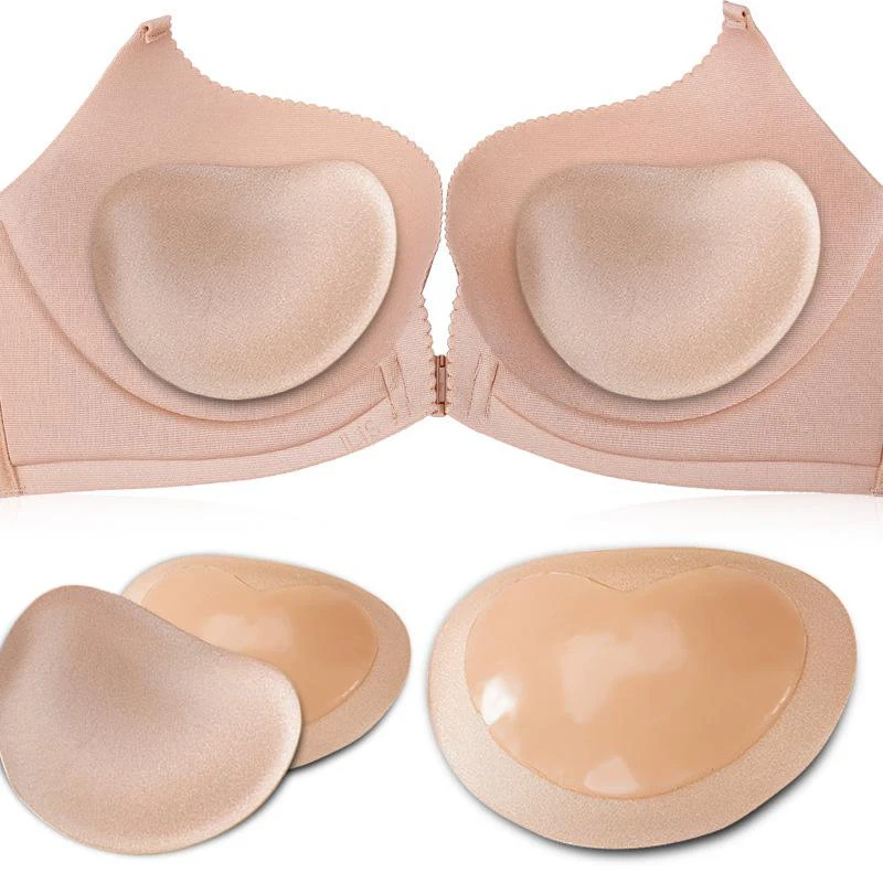 New Bikini Chest Pad Push Up Padded Swimsuit Women Swimwear Accessories Thicker Breathable Sponge Bra Pad 1Pair