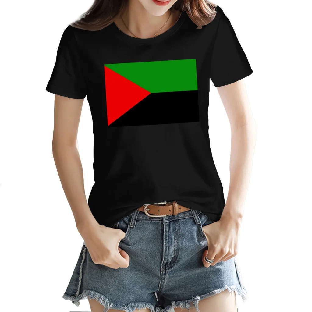 

Women's T-shirt Martinique in red green and black 1 Graphic Vintage Round neck Cool Harajuku Black Tops Tees European Size