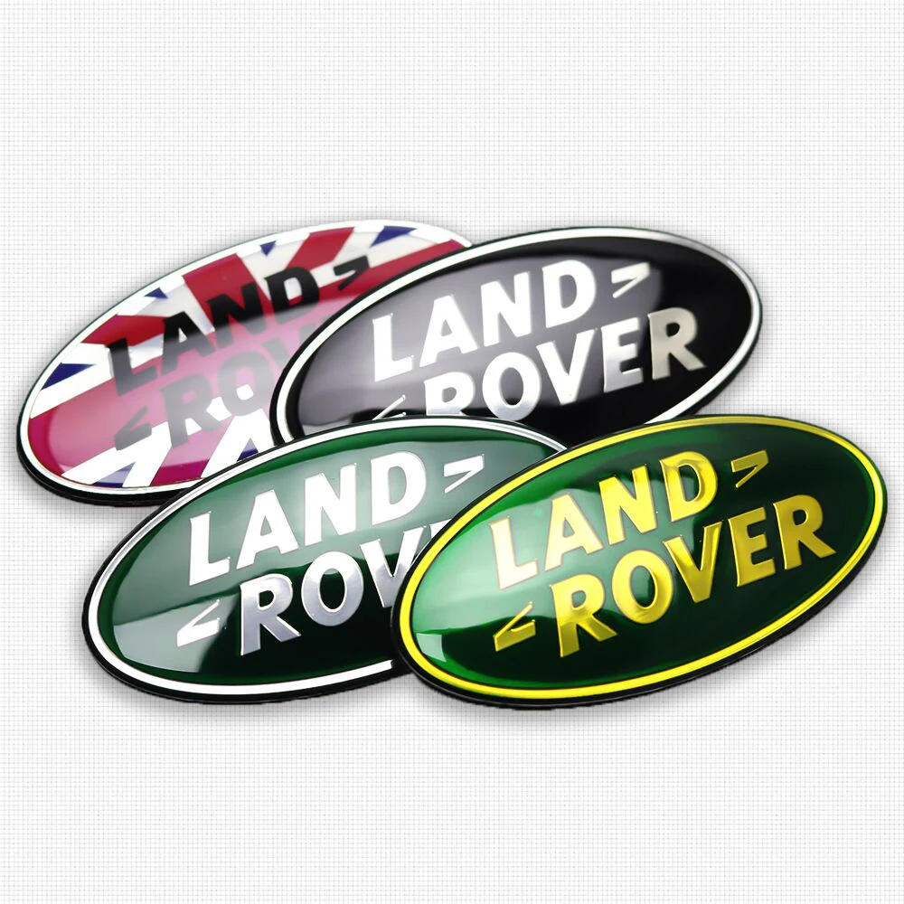 

1PCS 3D Car Hood Bonnet Front Grille Emblem Badge Sticker for Land Rover Autogiography Supercharged Discovery 3 4 L319 L462 Vela