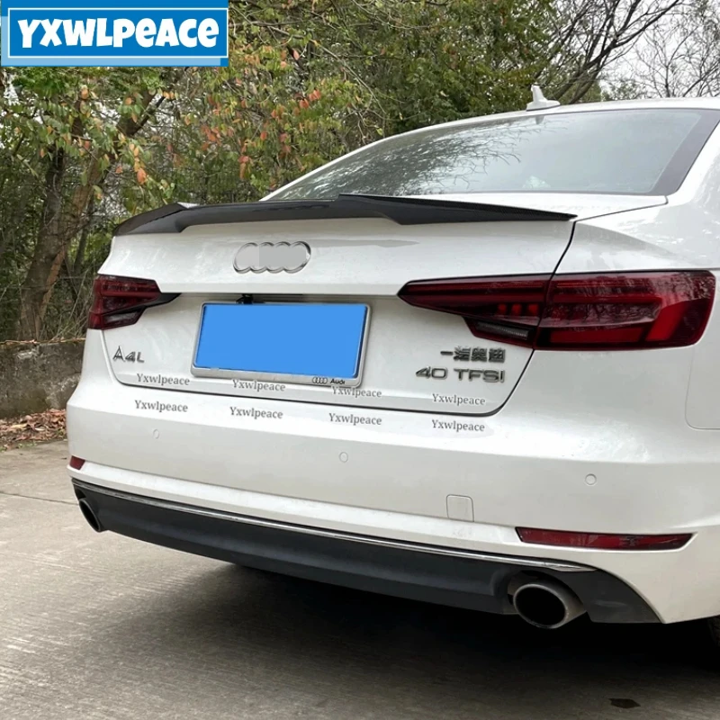 Спойлер для Audi A4 B9 2017-2023 M4 высококачественный спойлер из АБС-пластика Праймер