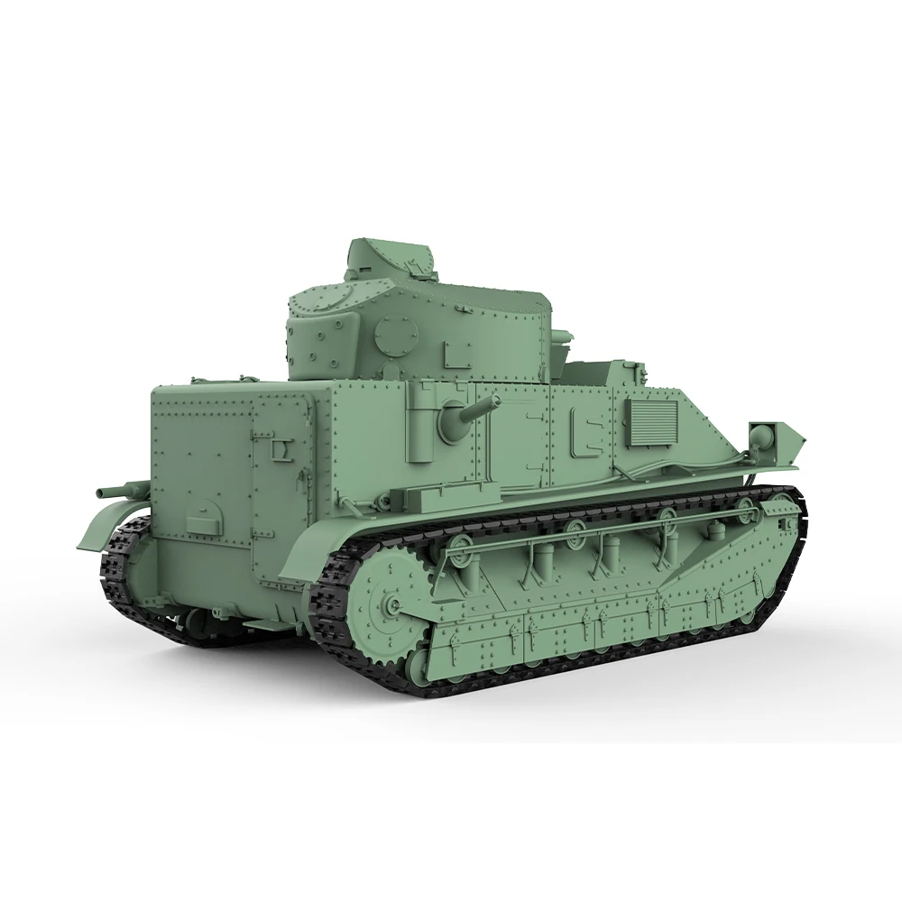 SSMODEL SS76578 1/76 20 мм WarGamingВоенная модель комплект среднего танка British Vickers Mk.II