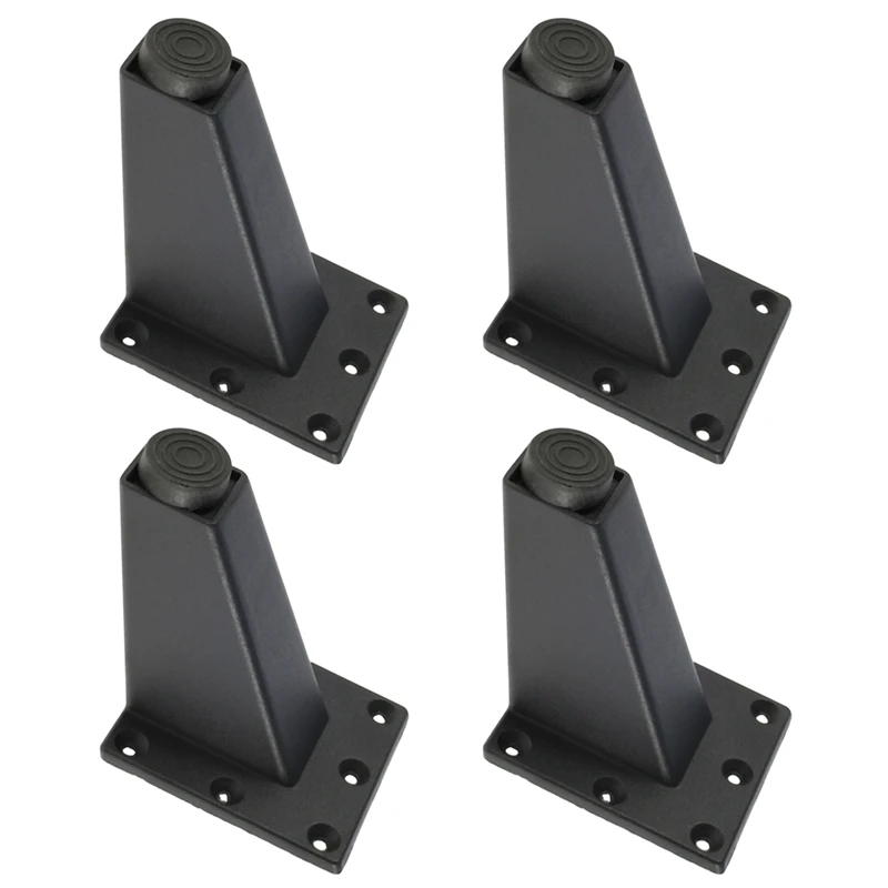 

4 Pcs 8Cm Adjustable Metal Furniture Leg Thick Aluminum Alloy Table Cabinets Feet Sofa Bed TV Cabinet Legs