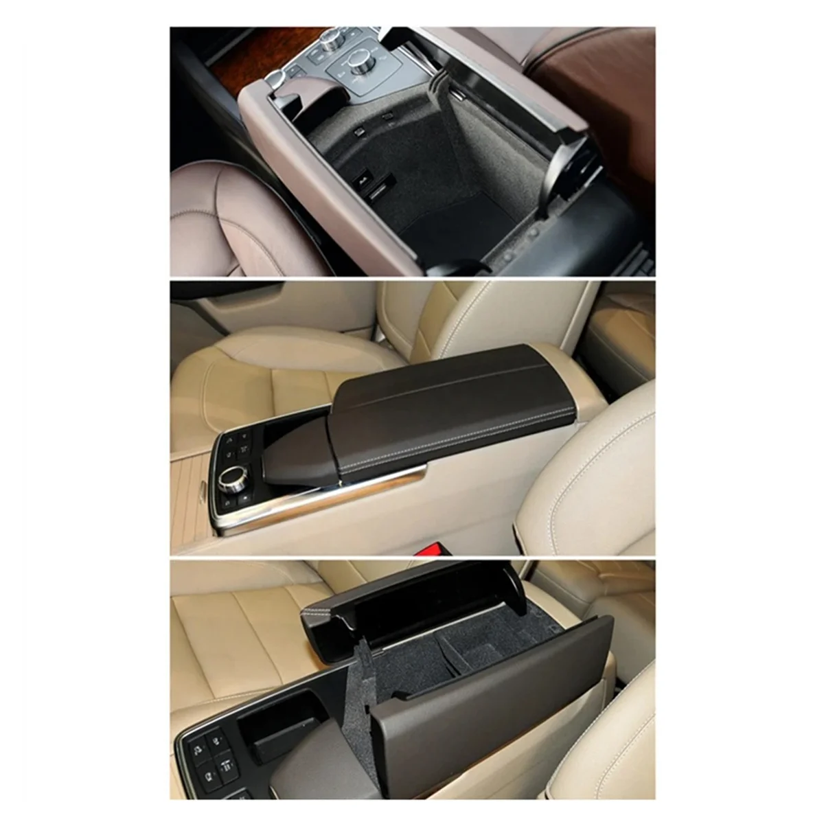 1666804103 центральный зажим для консоли Mercedes-Benz ML/GL/GLE/GLS Class W292 W166 C292 X166