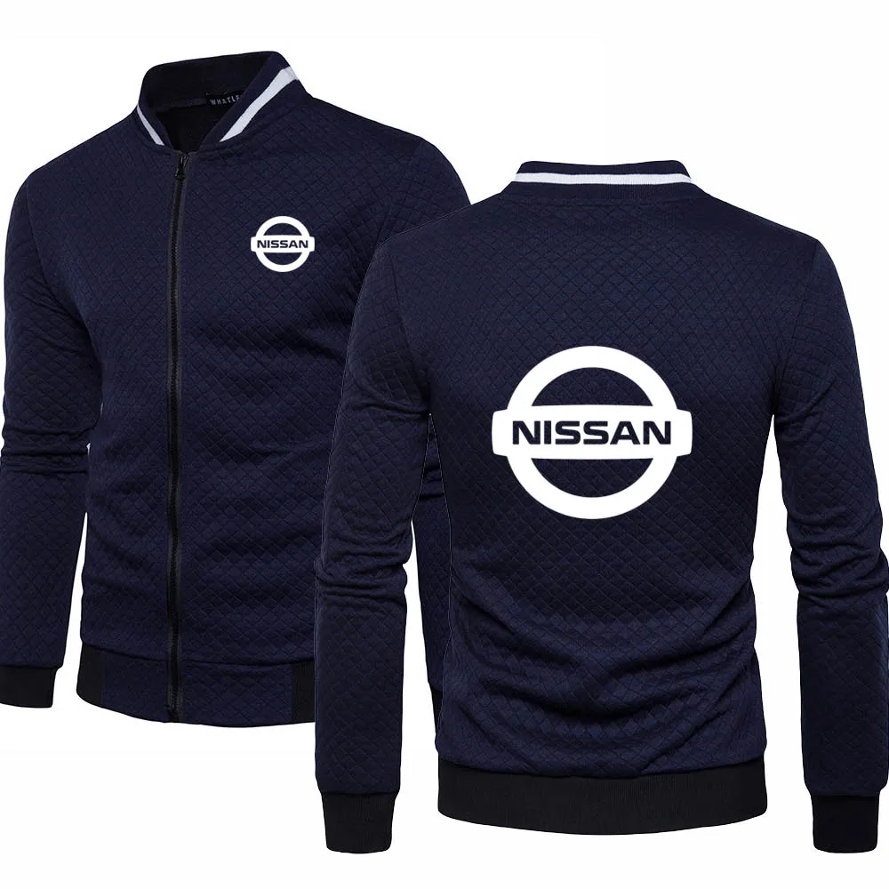 

Casual NISSAN Car Logo Printing Men's Sport Sweatshirt Spring Autumn Fashion Cotton Harajuku High Quality Men's Zip Jacket