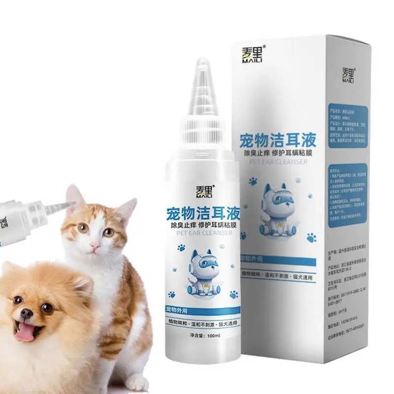 

Ear Cleanser Solution Clean And Remove Dirt Effectively Cleanse Prevents Itching Remove Soften Clear Earwax Dog Cat Ear Cleaner