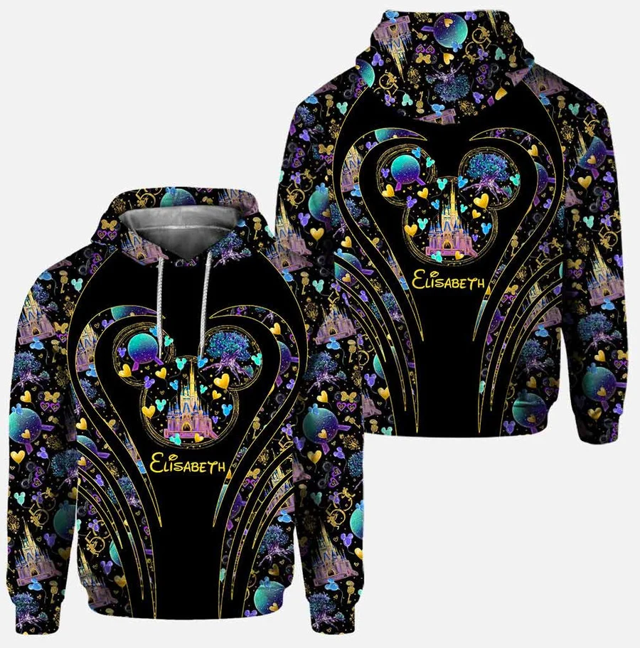 

THE MAGIC IS CALLING - Personalized Mouse Hoodie And Leggings Unisex Hoodie Gift