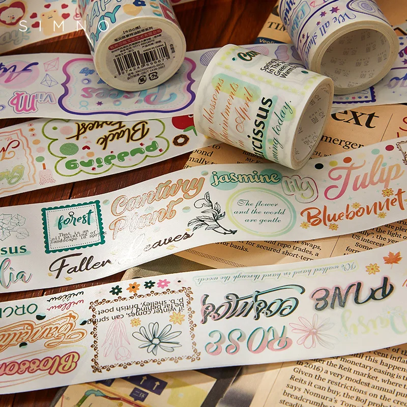 

10pcs/1lot Decorative Adhesive tapes Nib Story Scrapbooking DIY Paper Scrapbooking Stickers