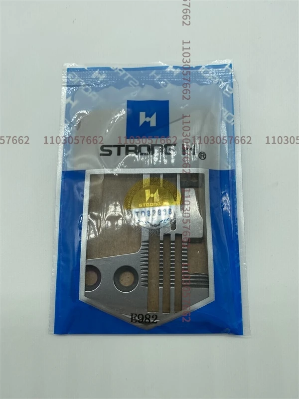 Фото E982 P502 H500 D581 KG155 Mocna игольчатая пластина H, прижимная лапка для подачи собаки, игольчатый зажим для Siruba757-516m2 757, пятипоточный оверлок №2