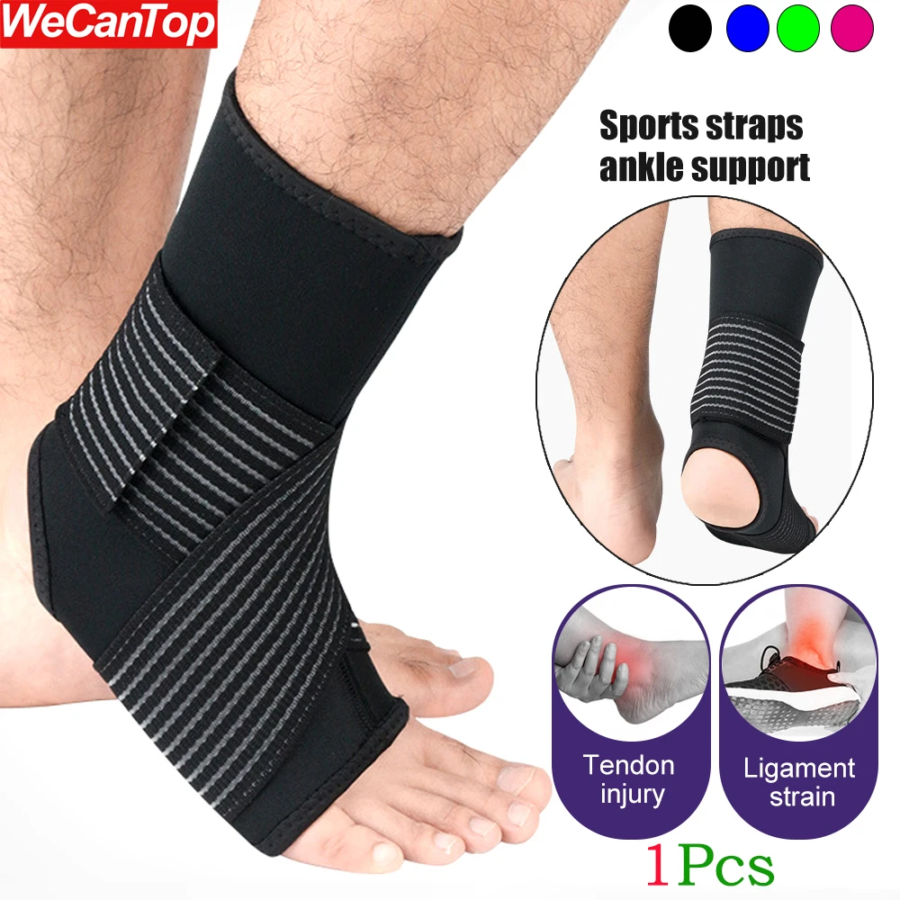 

1Pcs Ankle Brace for Women Men,Plantar Fasciitis Relief for Ankle Compression Sleeve W/Ankle Support Strap,Sprain,Heel Protector