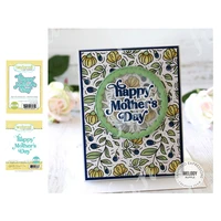 happy mothers day new paper crafts metal cutting dies silicone stamps diy handmade greeting cards photo album background decor