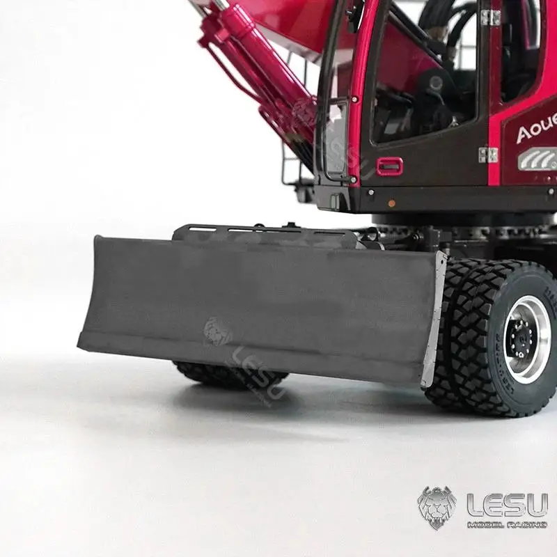 Экскаватор LESU модель 1/14 строительной техники RD-A0006 колесный прогулочный