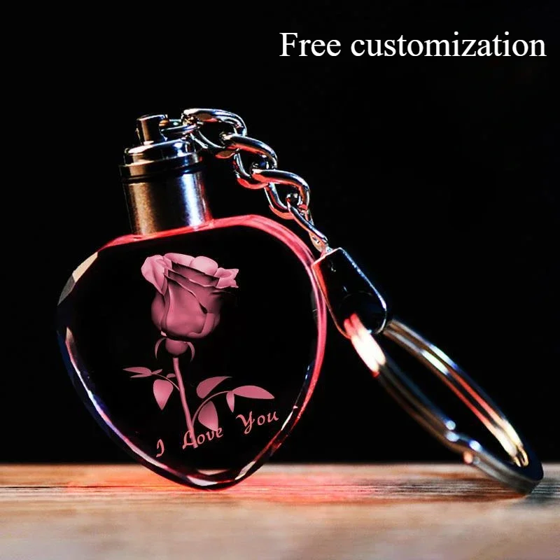 1 шт. бесплатный индивидуальный красочный пустой брелок с кристаллами логотип