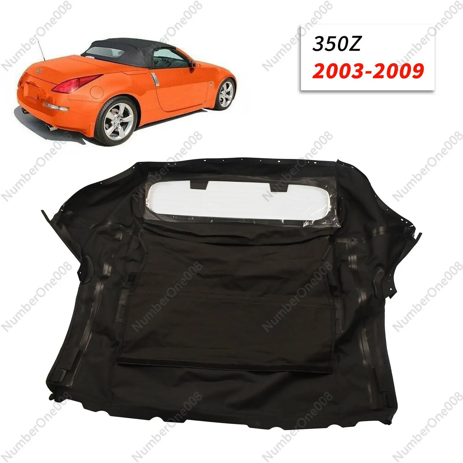 AP02 для Nissan 350Z 2003-2009 кабриолет мягкий верх с подогревом стеклянного окна новинка
