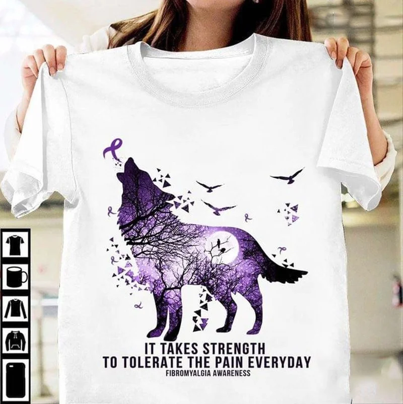 

Purple Wolf Print Women T Shirt Short Sleeve O Neck Loose Women Tshirt Ladies Tee Shirt Tops Clothes Camisetas Mujer