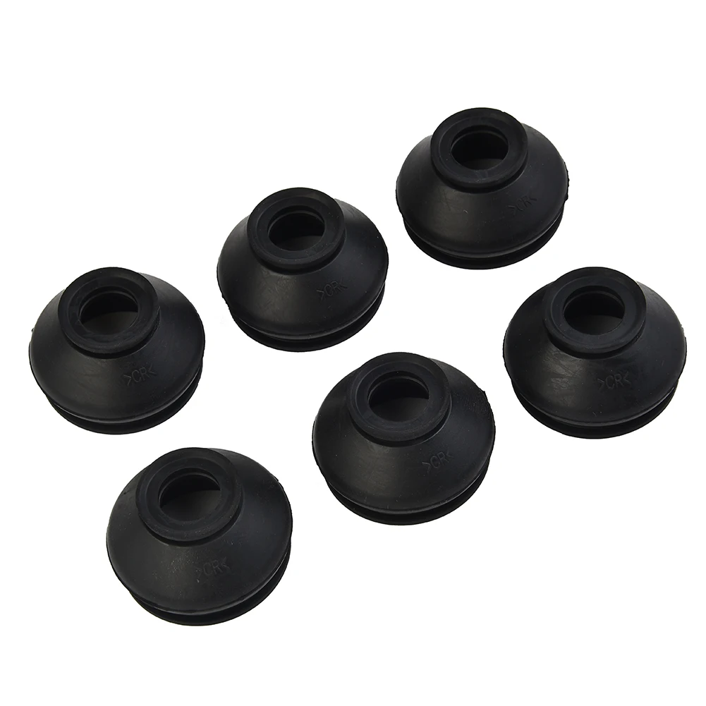 

Tools Covers Dust Boot High-quality Portable Rubber Tie Rod End 6 X Black