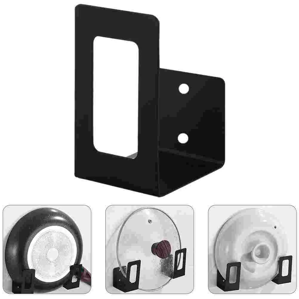 

2 пары держателей-органайзеров для крышек сковородок, кухонные держатели для крышек сковородок, держатели из нержавеющей стали