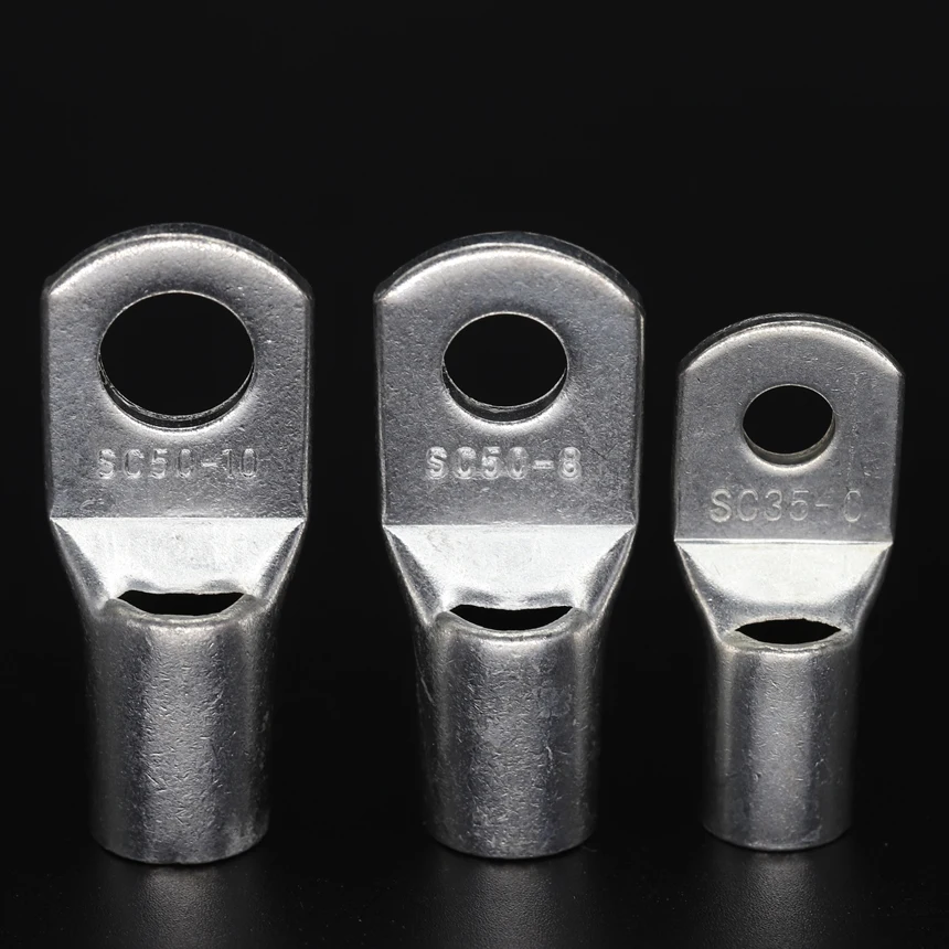 SC70/95/120/150/185/240/300/400-8/10/12/14/16 Медный аккумуляторный болт отверстие соединитель