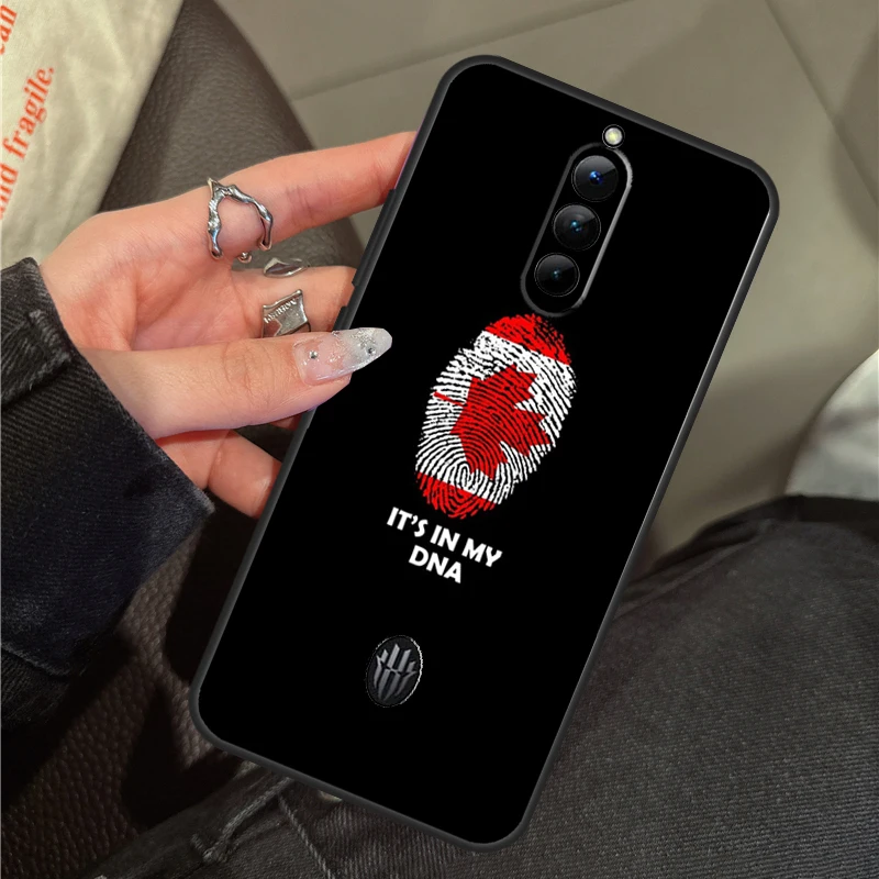 Канадская фантастика для Nubia Red Magic 8 Pro Plus чехол-бампер ZTE чехол с флагом 6R 6S 7S 6 7