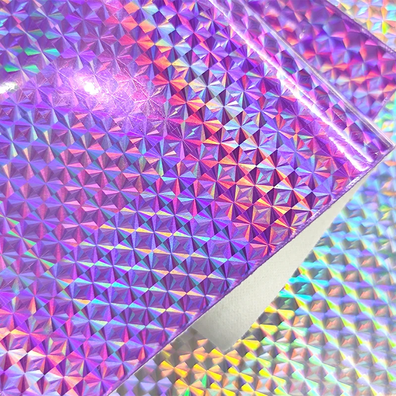 Голографическая Глянцевая кожа, искусственная кожа, шитье для банта, сережек, рукоделие, материал ручной работы, 46*135 см
