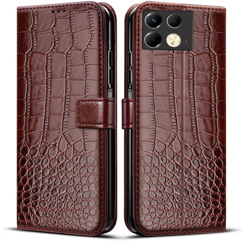 Кожаный флип-кошелек для Infinix Note 40 Pro 6 78 &quotInfinix Plus 4G