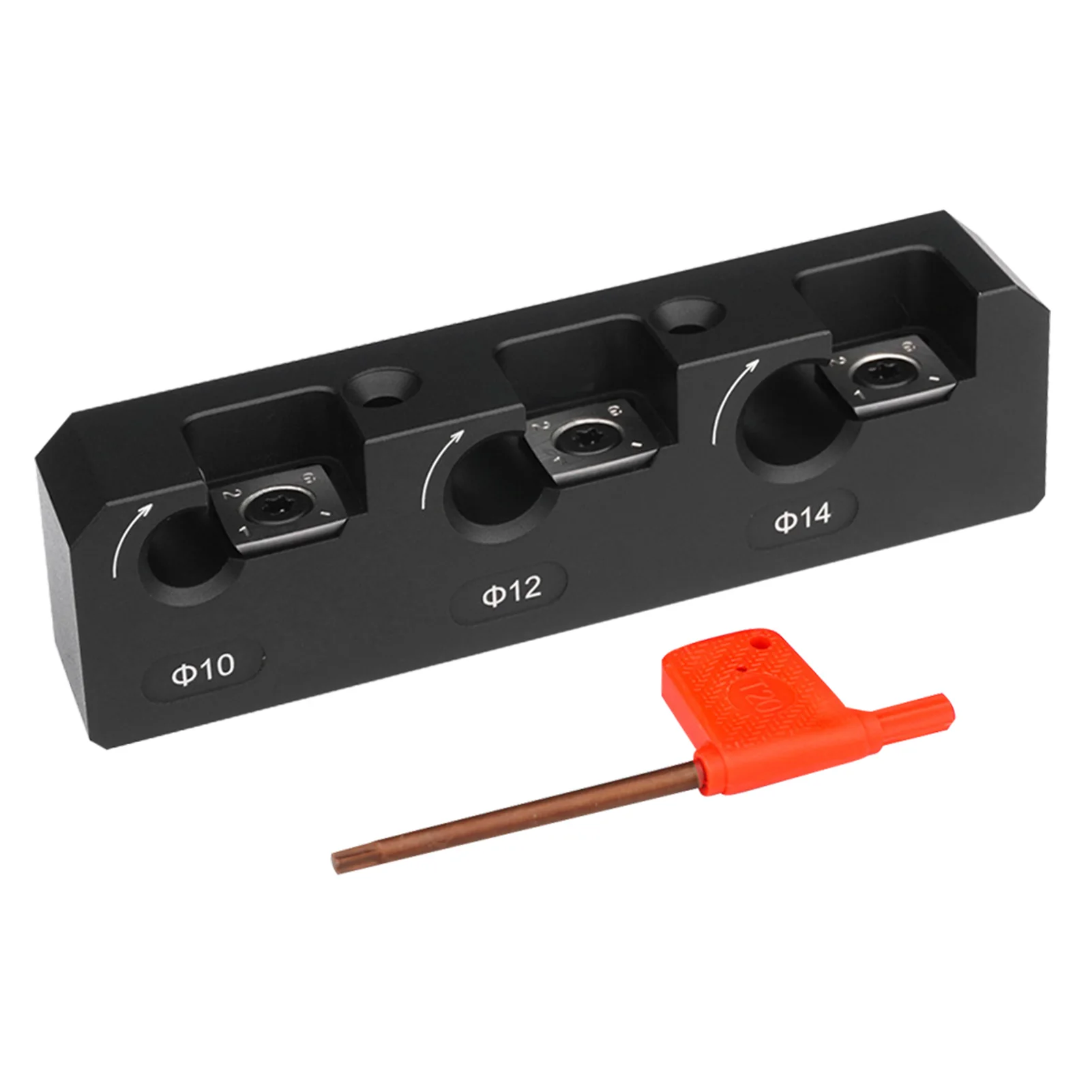 

Portable Practical Round Wood Rod Making Tool Wookworking DIY 3 Holes Carpenter For Electric Drill Wear Resistant Aluminum Alloy