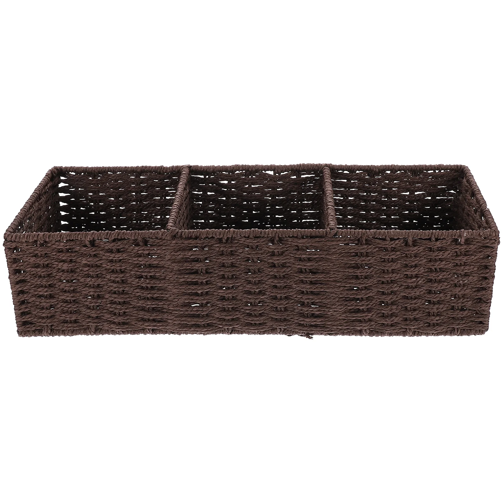 

Hamper Table Basket Home Field Woven Storage Organizer Baskets Organizing Paper Toy Sundries