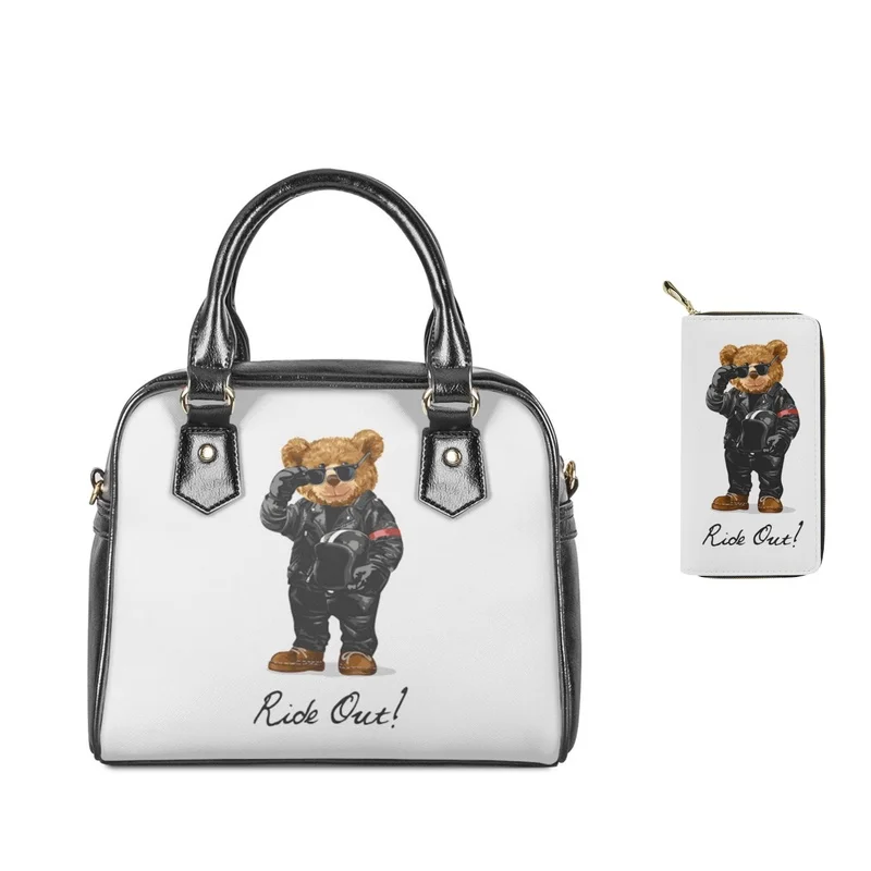 

Женская сумка через плечо с принтом «мини-Медведь»