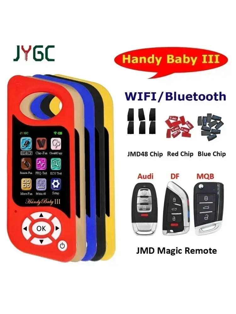 Новейший JYGC Handy Baby III Wi-Fi/версия Bluetooth удаленный генератор 3 ID46/47/4D/48/70/83/T5/красный/King
