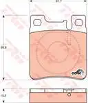 

Store code: GDB1123 for the brake BALATASI rear W203 0107 C208 C208 c9.