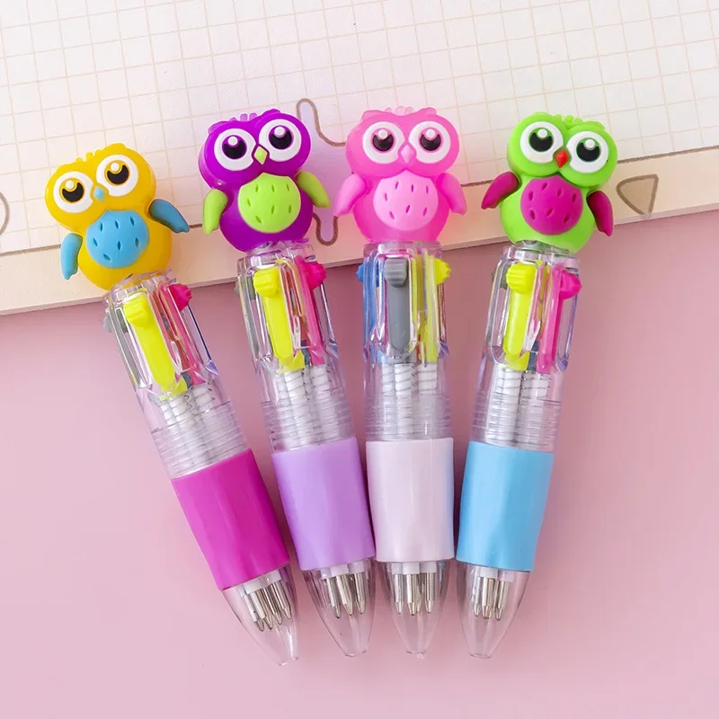 5 шт./лот Kawaii мультфильм разноцветные шариковые ручки милые очаровательные кроты