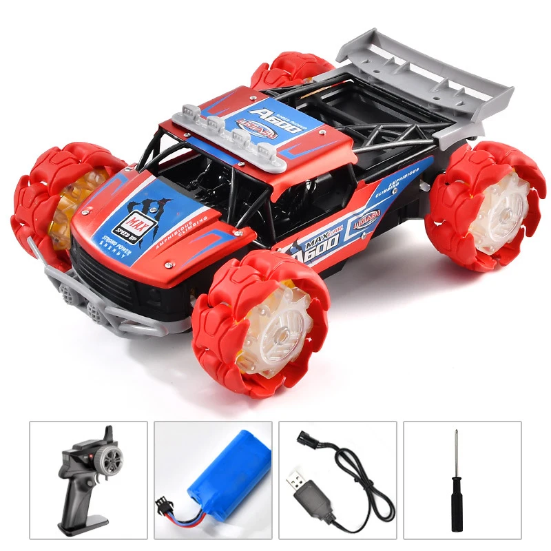 Children Remote Control Car Toy Gesture Sensing Remote Control 1:12 Explosive Wheel Alloy High Speed Suv Music Lights enlarge