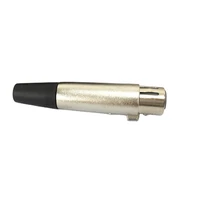 cannon xlr female connector 5 core audio plug