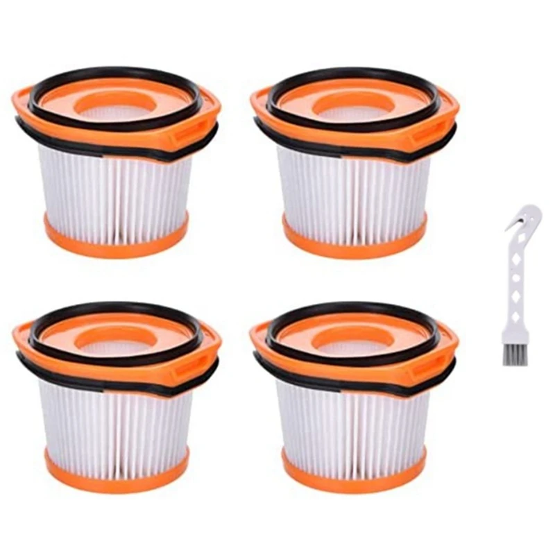 4 Pack Vacuum Filter For Shark Wandwac System XFFWV360,WS620,WS630,WS632,WS633 Vacuums