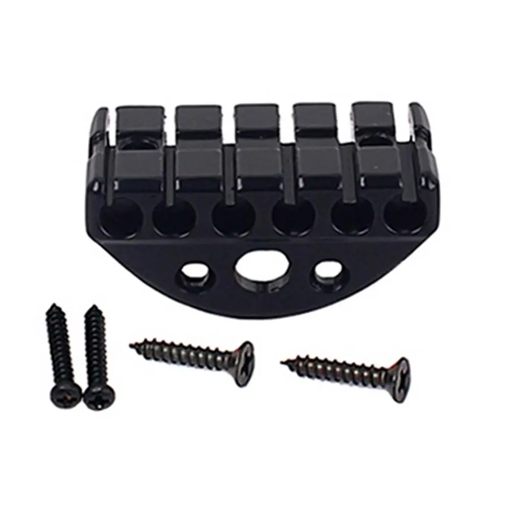 

6-String Headless Bass Electric Guitar Bridge Lock Screw Parts DIY Replacement High Quality Guitar Bridge Tailpiece