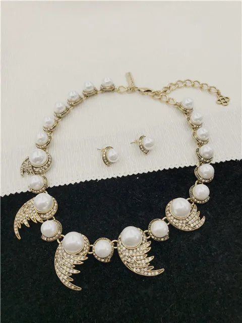 

Европейские и американские модные жемчужные серьги-подвески