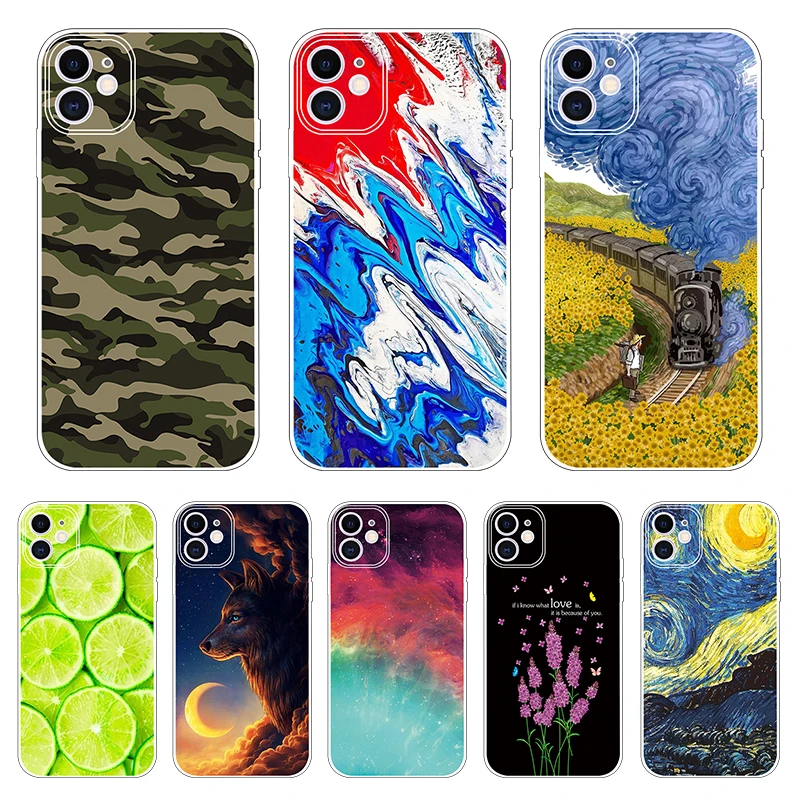

Silicone Phone Case for iPhone 11 Cases for iPhone 11pro Cover Soft Print Cartoon Tpu Back Cover for Iphone 11promax Pop Shell