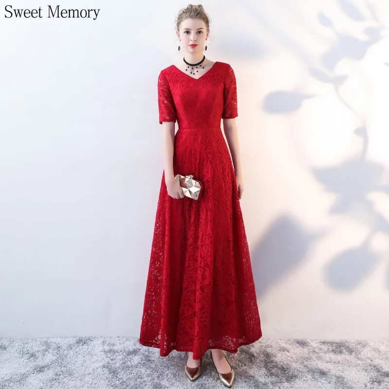 Платье для матери невесты N1127 винтажное черное кружевное платье подружки