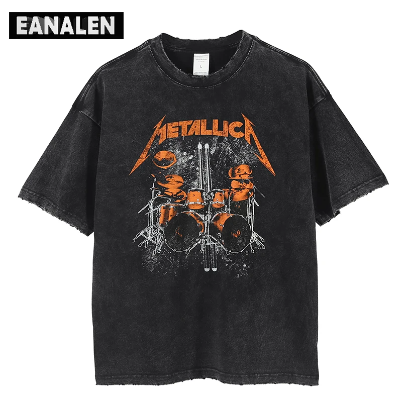 

Футболка Мужская/женская оверсайз с коротким рукавом, топ в стиле ретро с принтом аниме и граффити, уличная одежда в стиле хип-хоп/Рок/панк, ...